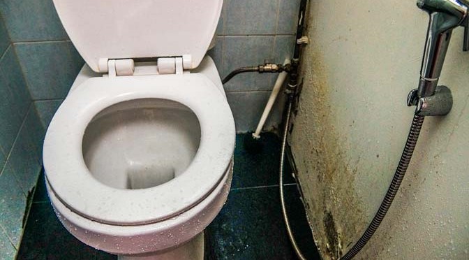 hostel toilet in Singapore