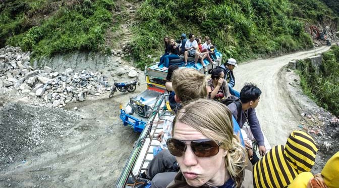 Riding Jeepney Top Load [Video]